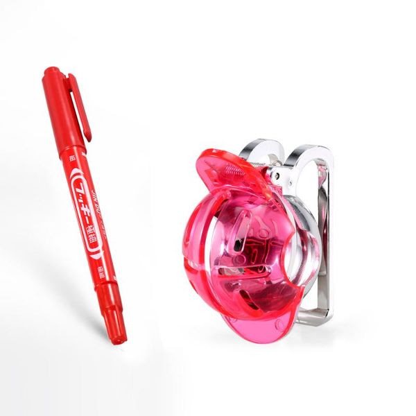 

golf training aids ball line marker liner with pen drawing marking alignment tool