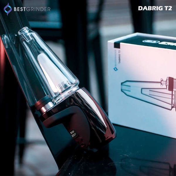 

new electronic cigarette set hookah dabrig t2 ntc intelligent temperature control can burn tobacco paste and liquid smoke