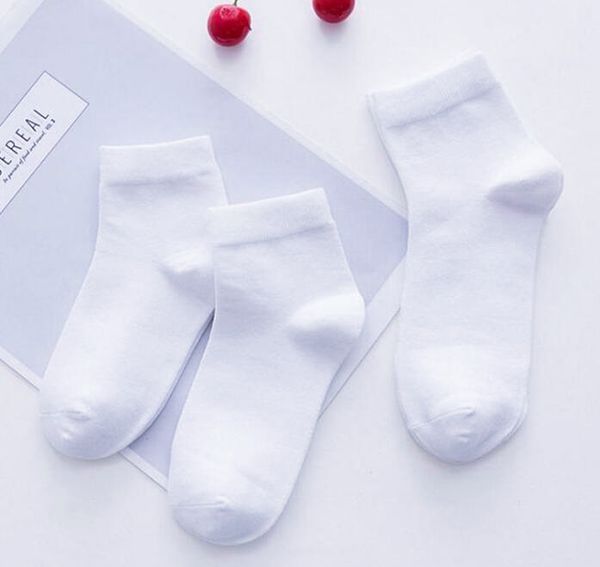 

6-4spring and summer all cotton men's socks middle tube four seasons solid color business boys' cotton socks men's socks cust, Black