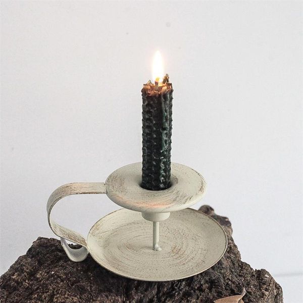 

candle holders 2pcs holder fashion solid color metal candlestick deskfor home office garden wedding centerpiece decoration art