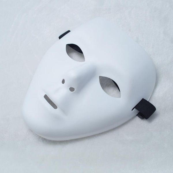 

party decoration 1pc cool plastic kamen rider mask ghost dance masks hip hop white night lights for home bar nightclub props supplies