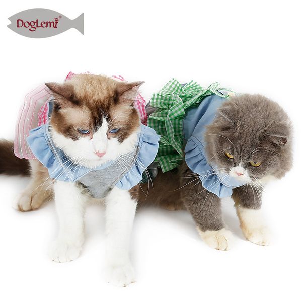 

dog apparel pet clothes autumn and winter 2021 princess dress small fresh cat kitten teddy lace wedding group