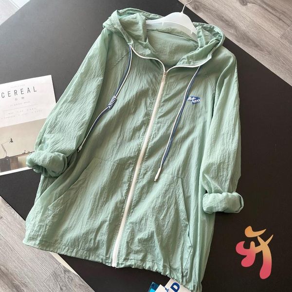 

women's jackets adererror jacket ultra-thin breathable series sun protection clothing oversize men's, Black;brown