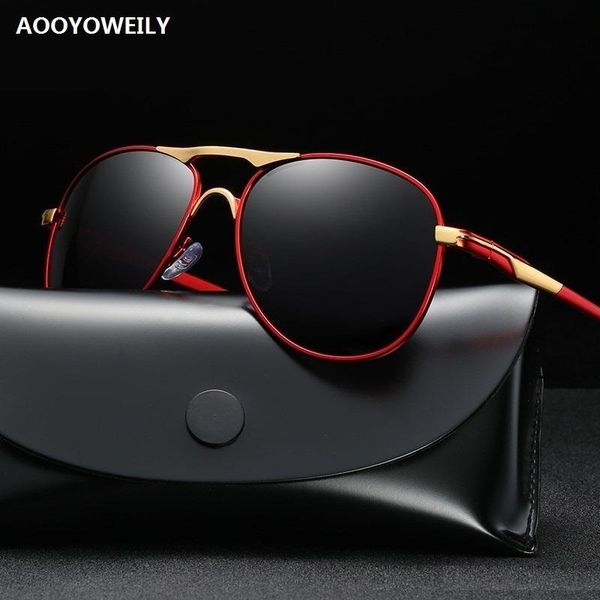 

sunglasses luxury driving polarized women men brand designer retro metal men's fishing sun glasses male shades man goggles uv400, White;black