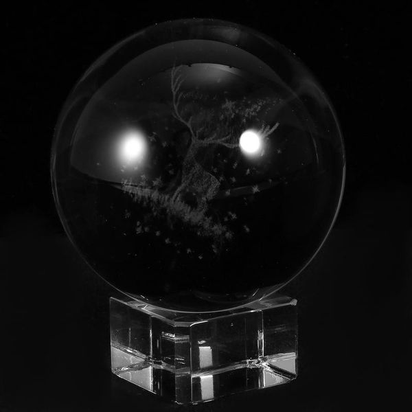 

novelty items 1pc exquisite xmas craft crystal decor deskhome adorn