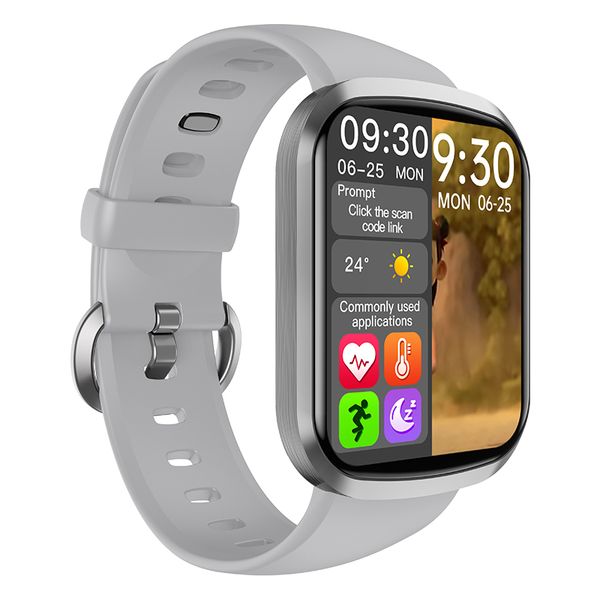 HW13 1.57 polegadas relógio inteligente mulheres coração-rate-monitor de tela cheia-toque fitness banda homens à prova d 'água smartwatch esporte para iOS android