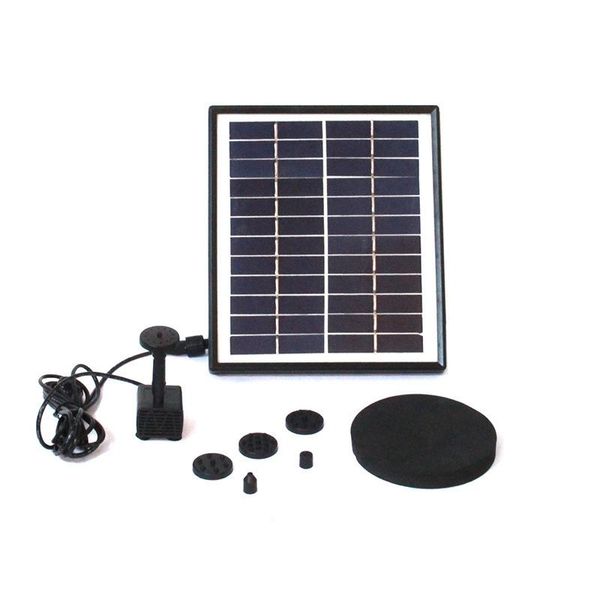 

solar fountain garden pool pond panel floating decoration water with 6 nozzles decorations