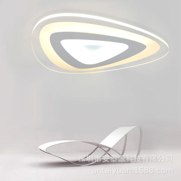 

nordic ceiling mounted luminaire ventilador de techo led modern lamp bedside aluminum light fans lights