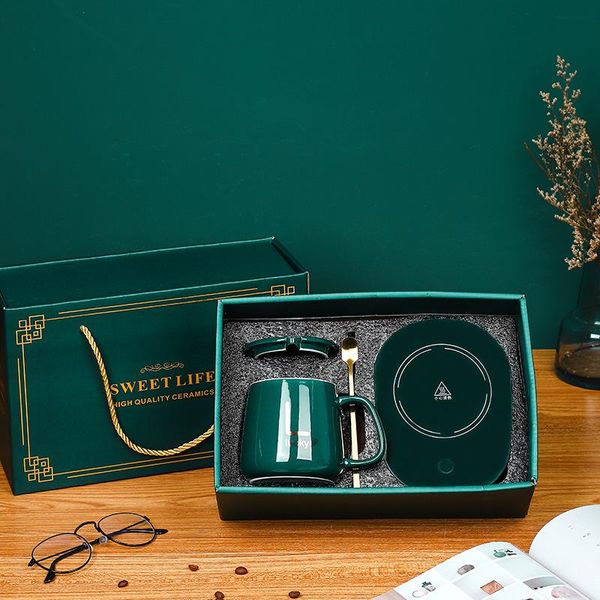 

carpets mug heated pad usb warmer powered cup office milk tea water heating mugs constant-temperatures eu plug electric
