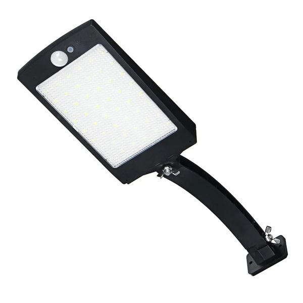 

48 led solar street light pir motion sensor lamp garden home outdoor - black with remote