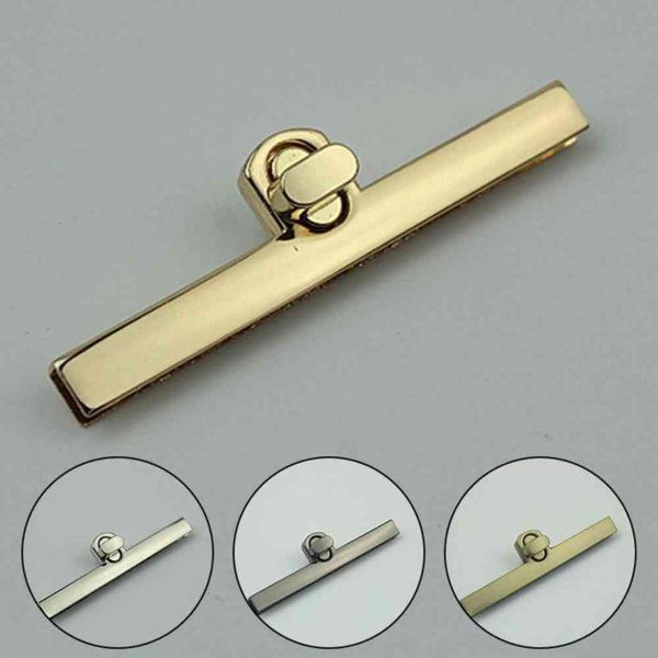 

bag parts & accessories metal clasp turn locks twist lock for diy handbag craft purse hardware elegant gold, Black