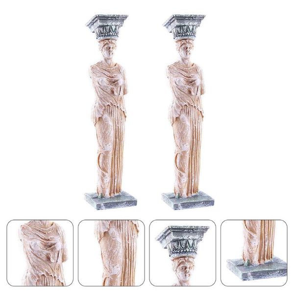 

decorations 2pcs fish tank ornament aquarium landscaping resin decoration