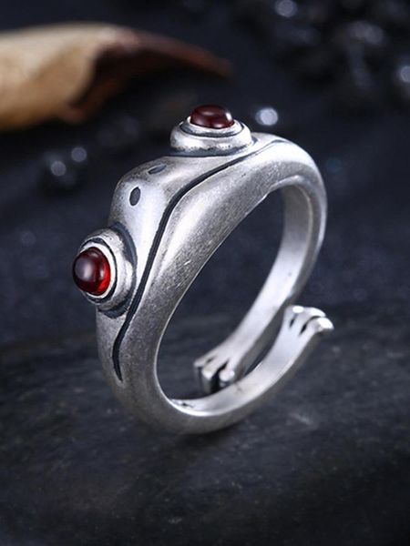 

cluster rings frog animal for women lady girl cute fashion open ring jewelry christmas gifts, Golden;silver