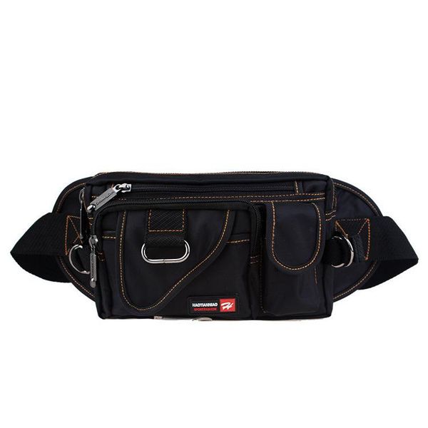 

fashion man and women leisure canvas bag chest pocket waist bags