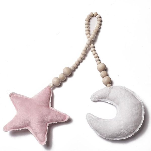 

stroller parts & accessories 50le tasteless rustic moon baby wooden wall art decoration cultivate baby's imagination and creativity for