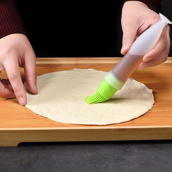 

tools & accessories barbecue silicone oil brush grill pastry cookie kitchen cook with handle baking bbq for supplies