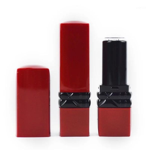 

storage bottles & jars 30/50pcs 12.1mm empty red lipstick tube, diy plastic liquid lip gloss bottleprofessional ms beauty makeup tools