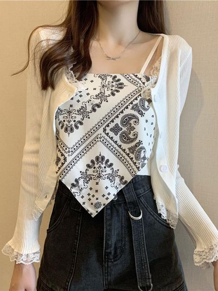 

women's tanks & camis belly belt waistcoat for summer design, White