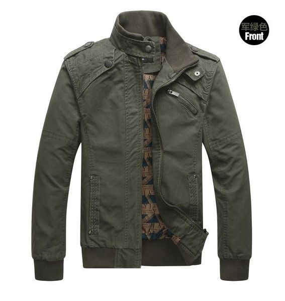 

men's jackets gwtnn bomber jacket men slim outerwear coats black mens autumn pockets windbreaker drop, Black;brown