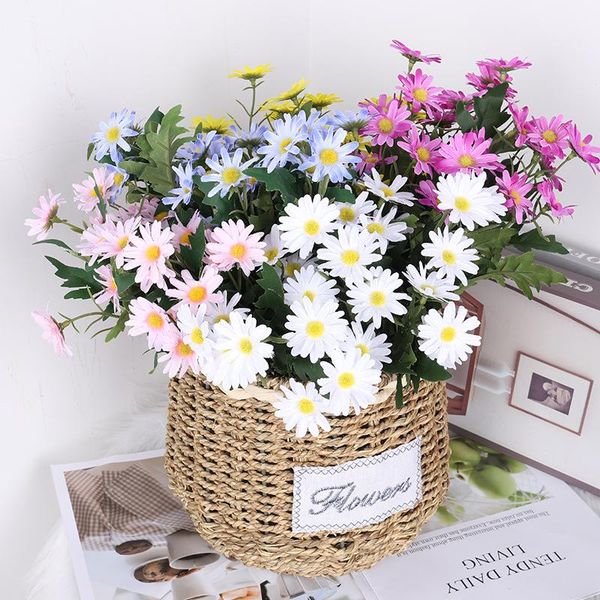 

simulation small daisy rural style home decoration flower chrysanthemum fake greenery artificial plants decorative flowers & wreaths