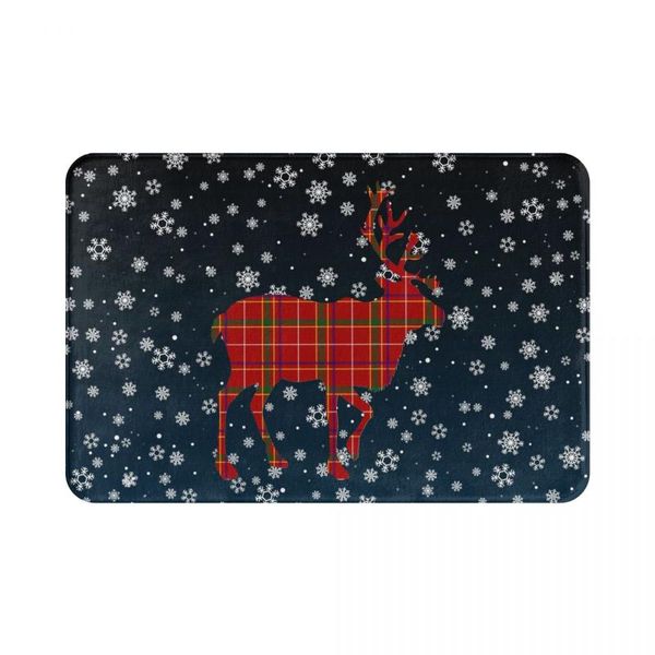 

bath mats 40cmx60cm christmas pattern absorbent non-slip door mat floor