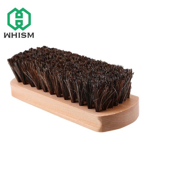 

horse hair shoe brush wooden polish soft multipurpose home cleaning tools leather sneaker cleaner clothing & wardrobe storage