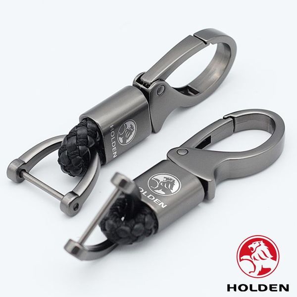 

keychains car metal keychain hand-woven rope leather gifts horseshoe key rings accessories for holden hsv commodore vt vx vu vy vz ve, Silver
