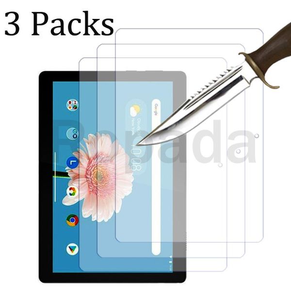 

tempered glass screen protector for lenovo tab m10 fhd rel tb-x605fl tb-x605cl 2.5d 9h explosion-proof film tablet pc protectors