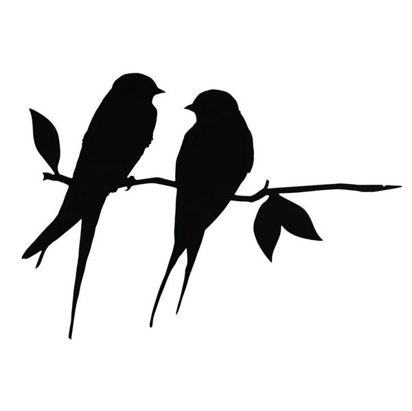 

garden decorations steel silver barn swallows metal tree art bird sleek detailed cut designs funny birds