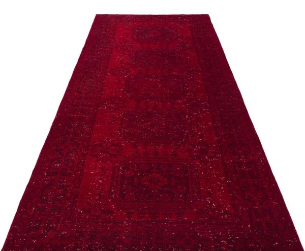 

carpets 1336 - turkish real red handmade wool rug, unique area rug livingroom bedroom kitchen