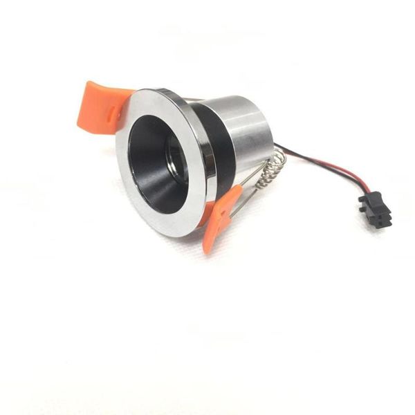 

5pcs/lot mini downlight under 45mm cabinet spot light 1w ceiling recessed lamp ac85-265v dimmable down lights other led lighting