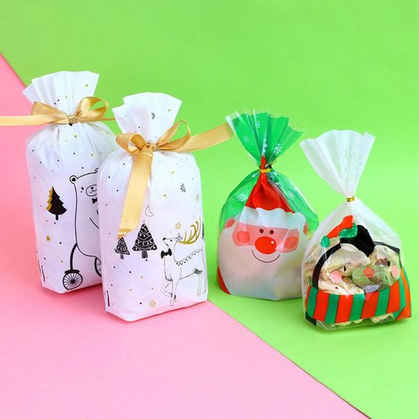 

gift wrap 50pcs lovely drawstring pouch christmas candy bag nougat