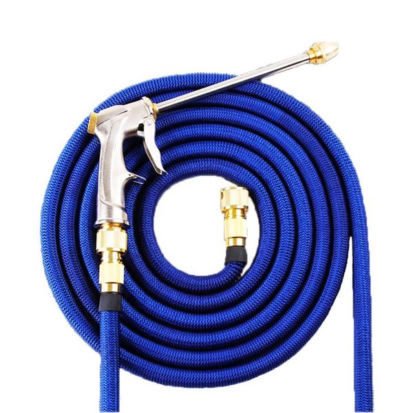 

magic hose-25ft-100ft watering hose with high pressure car washer gun water spray adjustable garden kit equipments