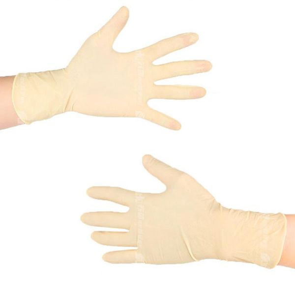 

disposable gloves 50pcs latex cleaning universal household garden gloves-l
