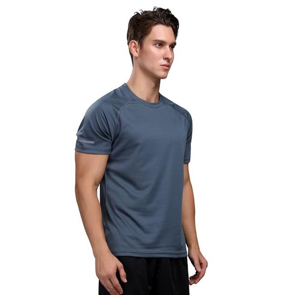 

running jerseys homme shirt designer fast drying t-shirts slim fit t shirts male sport fitness gym 2021, Black;blue