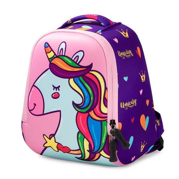 

cute unicorn kids school bag for girls creative animals design waterproof 3 size child schoolbag boy backpacks mochilas