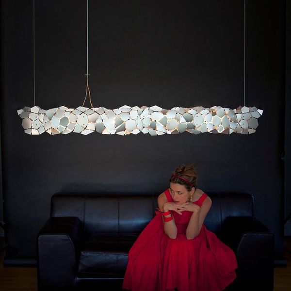 

minimalist restaurant chandelier post-modern luxury dining room table light creative art household lamps pendant