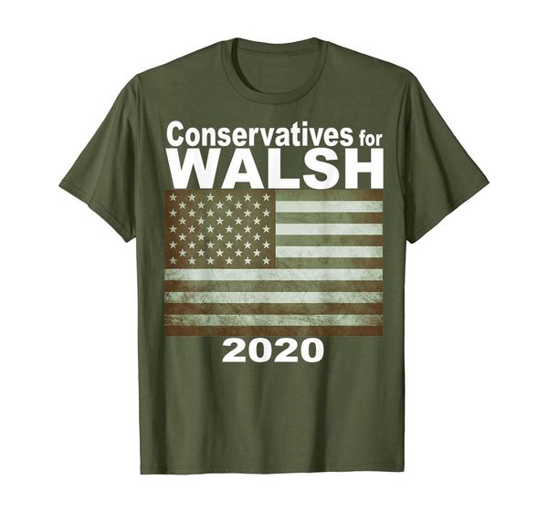 

Conservatives for Walsh 2020 Republican Candidate T-Shirt, Mainly pictures