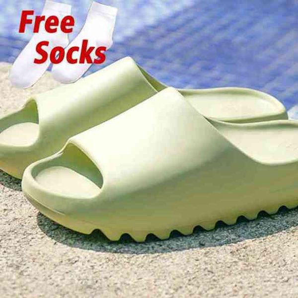 

yeesy foam runner slide women men slippers desert sand bone resin sandal bench sneakers yoga outdoor sports football basketball soccer b 88k, Black