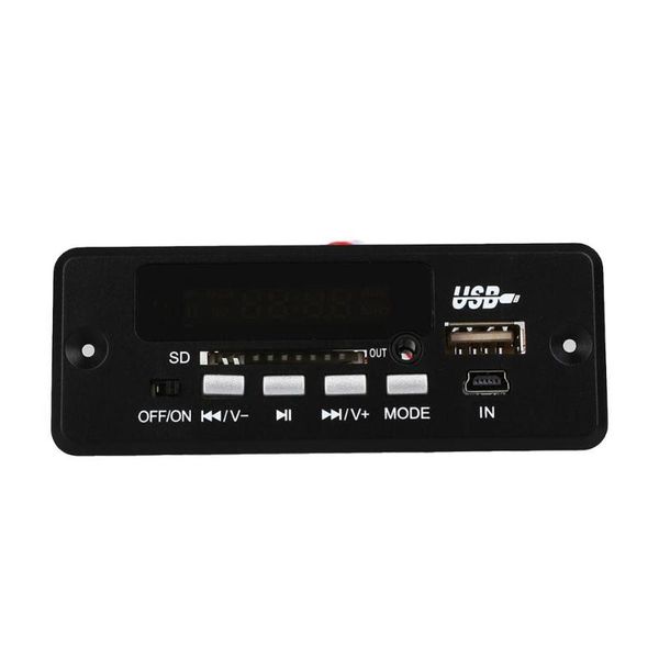 

& mp4 players cewaal black remote usb sd mp3 player module ct02ea control 2x3w bluetooth talking fm radio