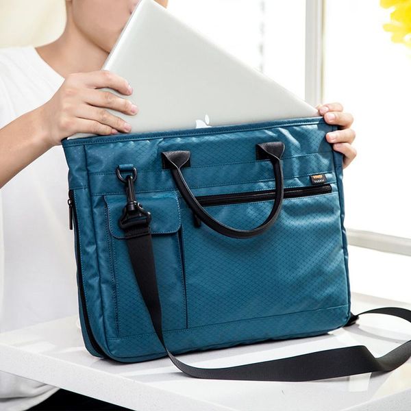 

briefcases smart busin mens shoulder briefcase computer lapbag
