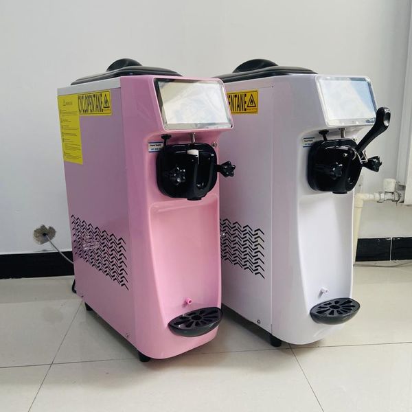 

ice cream making machine portable single head desksmall soft 900w