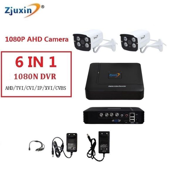 

dvr system hd outdoor 2mp security camera use 3.6mm lens waterproof cam set cctv video kit systems
