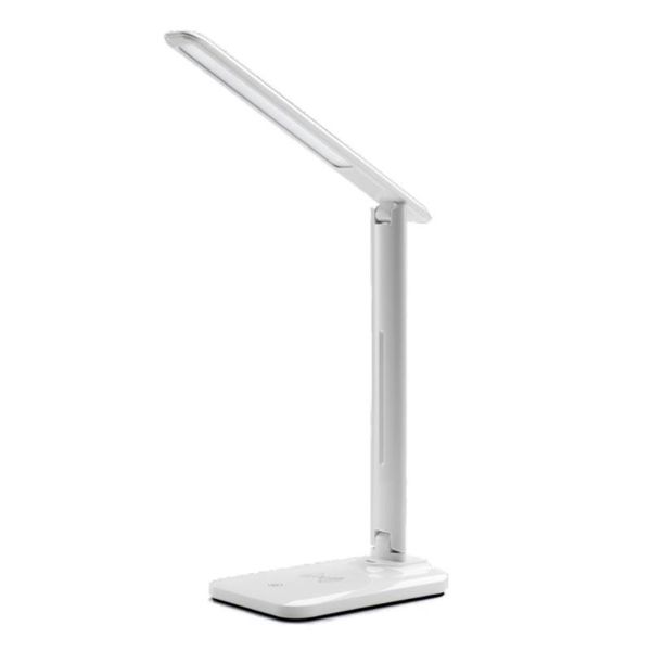 

table lamps led stand desk lamp with qi wireless charging usb adjustable output port for modern office student study