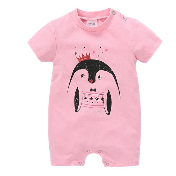 

cotton baby short sleeve romper one piece clothing summer born clothes infant girl boy jumpsuits, Blue