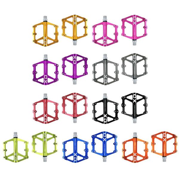 

bike pedals mtb mountain wide bearing flat foot bicycle