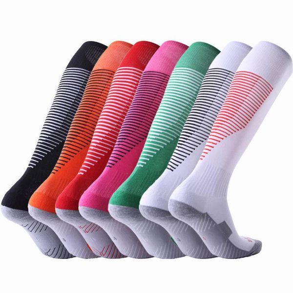 

footies yuxic fashion kids sporting socks knee high breathable children boys girls long, Blue