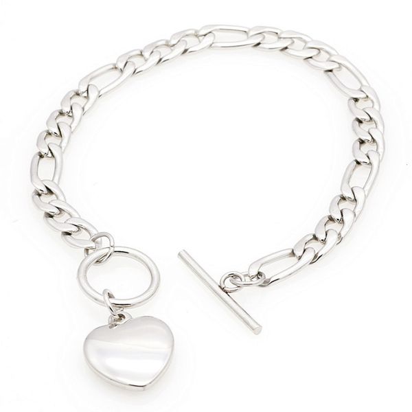 

peach heart bracelet for women, Black