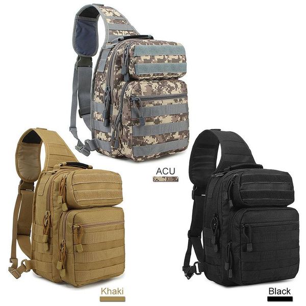 

fishing accessories outdoor military bag rucksacks single shoulder chest backpack tackle hunting camping hiking trekking crossbody daypack