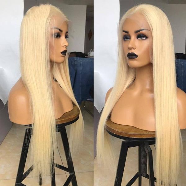 

lace wigs jko hair 613 frontal straight wig t part front human for women, Black;brown